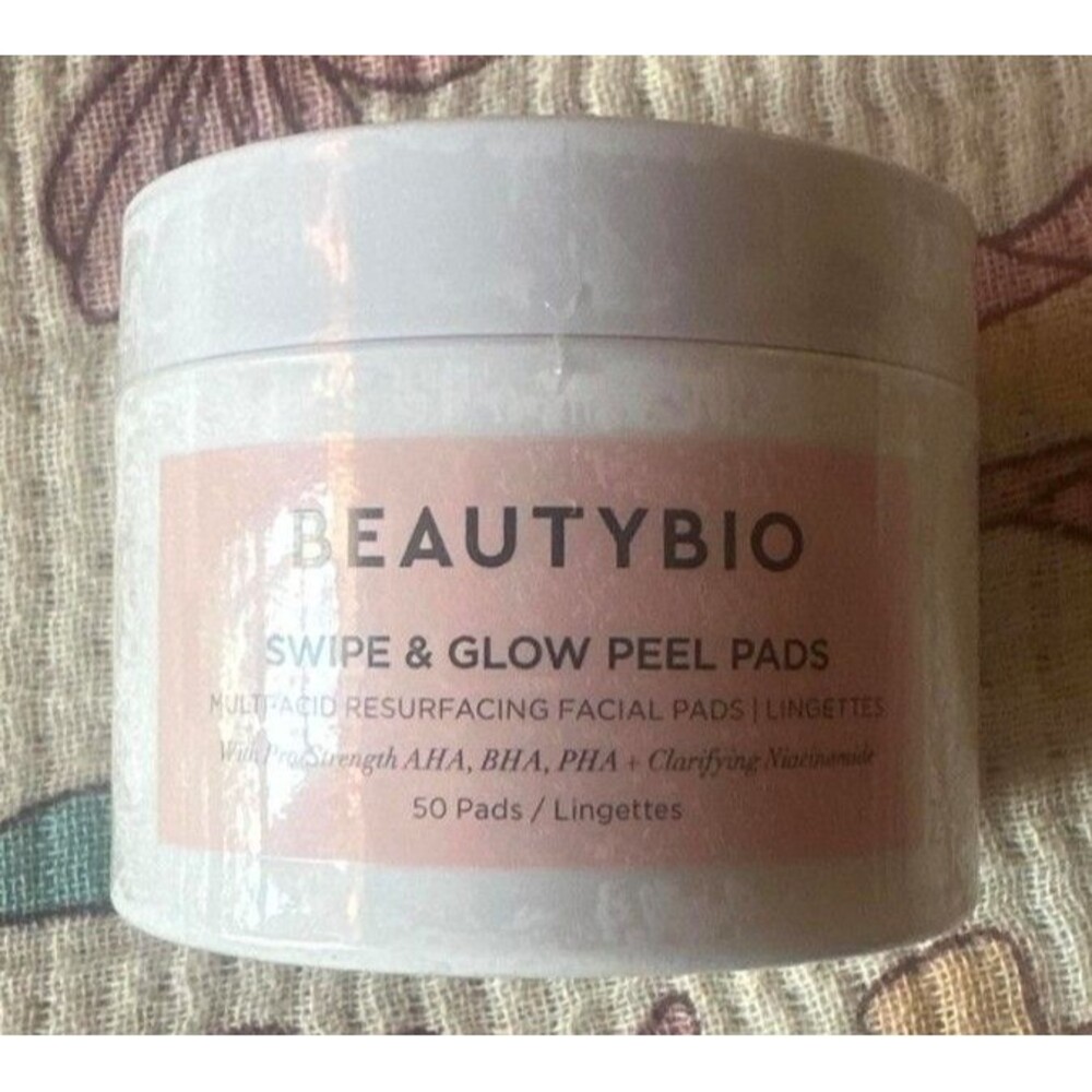 BeautyBio Swipe & Glow Peel Pads. 50 Resurfacing Facial Wipes